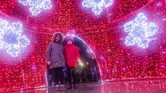 �As� fue el encendido de las luces de Navidad de Boiro!