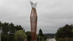 La escultura Escalo fue estrenada en abril del 2007.