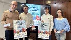 Responsables de la patronal y del ejecutivo local presentaron la campa�a.
