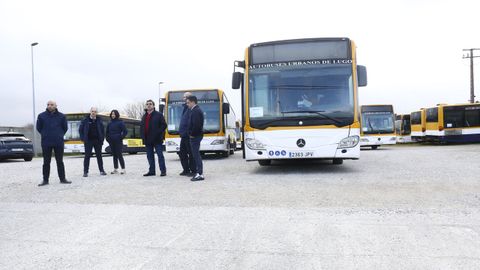 Los servicios mínimos del transporte urbano no llegaron a salir a causa de un piquete