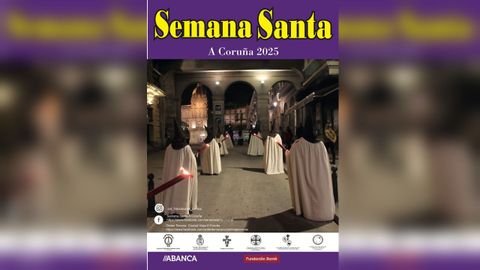 Cartel de la Semana Santa de A Coru�a 2025