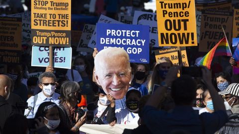 Marcha en Washington para exigir que cada voto se cuente