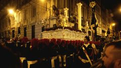 Canto a la Virgen de la Esperanza en su llegada a Dolores