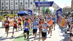 Ero Doce e Irene L�pez ganan la Milla Mari�a de la Compa��a de Mar�a de Ferrol