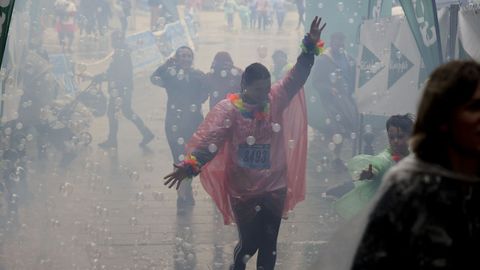 Novena edici�n de la carrera ENKI en A Coru�a con �xito de participaci�n