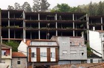 La construcci�n de la estructura del edificio de A Trabanca se hizo sin ning�n permiso.