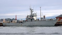 El patrullero Tabarca de la Armada