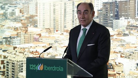 El presidente de Iberdola, Ignacio S�nchez Gal�n, en una foto de archivo