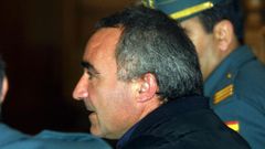 Foto de archivo del Rambo gallego cuando iba a ser juzgado por el asesinato de un joven
