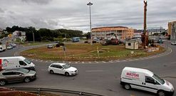 La rotonda de Sab�n fue adjudicada a Acciona Infraestructuras por 9,11 millones euros con IVA.