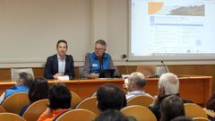 Presentaci�n del proyecto Apromex al sector bateeiro celebrado esta ma�ana en el CIMA