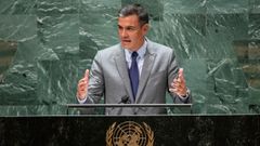 Pedro S�nchez, ante la Asamblea General de la ONU