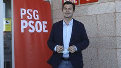 Gonzalo Caballero fue el candidato del PSdeG a la presidencia de la Xunta en auton�micas del 12-J