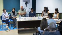 As charlas foron na sala de conferencias da Casa da Cultura de Cee.