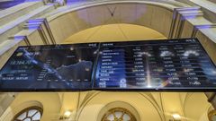 Imagen de archivo de la bolsa espa�ola. 