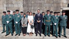 LA GUARDIA CIVIL CELEBRA EL DIA DEL PILAR EN LA COMARCA DEL BARBANZA