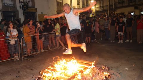 Hogueras en Santiago