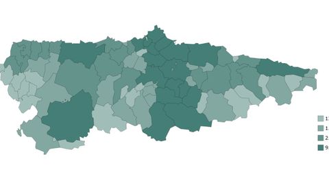 Cifras oficiales de poblacin de los municipiosdel Principado de Asturias