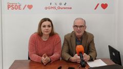 Alba Iglesias y V�zquez Barquero ofrecieron una rueda de prensa.