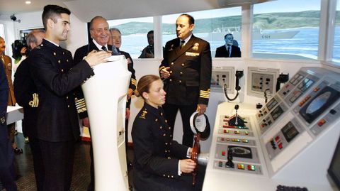 VISITA A LA ESCUELA NAVAL EN EL 2008 