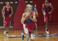 Alberto G�mez, en su anterior etapa como jugador del CB Chantada en la liga EBA. 