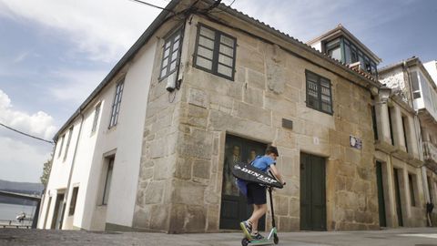 Imagen de archivo de la casa de Rafael Dieste.