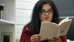 A escritora Olga Novo