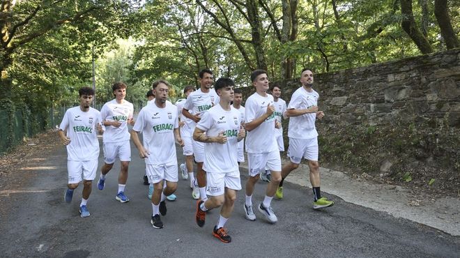 Primer entrenamiento de pretemporada del Negreira.