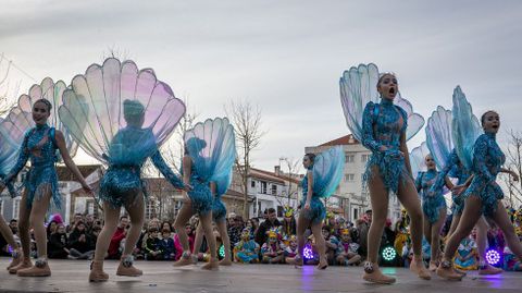 Gran concurso de disfraces y comparsas en Porto do Son