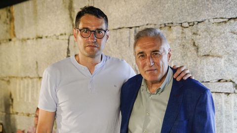 Roberto González y Ángel Nóvoa forman parte de la cúpula rectora del colectivo de entrenadores Afiador