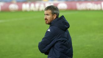 Rubn Domnguez, en el partido de este sbado frente al Guadalajara