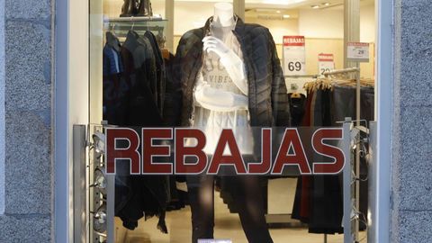 Descuentos de hasta el 50 % en las tiendas del centro de Lugo.