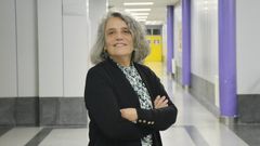 Alma G�mez, en el campus