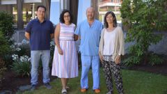 Fernando Mu�oz, Maria Permuy, Antonio Gonz�lez Cantalapiedra y M�nica L�pez, fundadores de iBoneLab