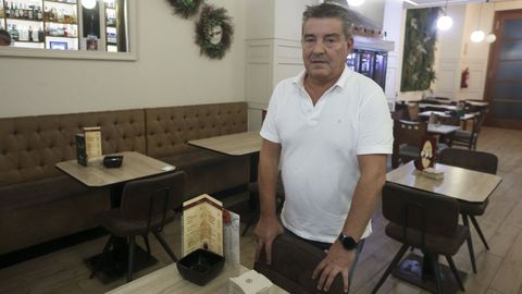 José Fanego, en el interior del Beirut.