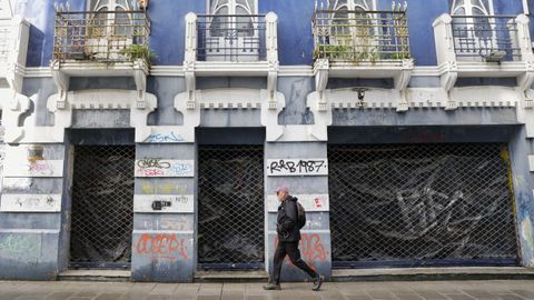 La fachada, en la actualidad, del edificio modernista de Baroke