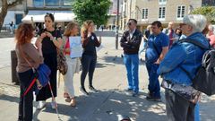 Primera visita tur�stica en Pontevedra adaptada para personas con diversidad sensorial