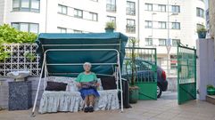 La casa de Lola Mu��os en el barrio pontevedr�s de A Parda, en fotos