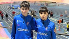 Pablo Ruiz e Iker Ayaso corrieron en la cita que se celebr� en Valencia.