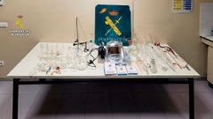 Detenido un trabajador por hurtar material de laboratorio en la central de Sab�n