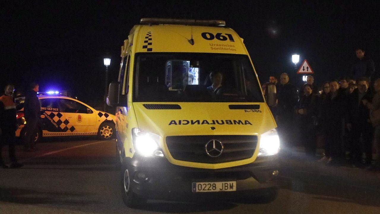 Interceptan a un conductor de ambulancia en Baralla que cuadruplicó la ...