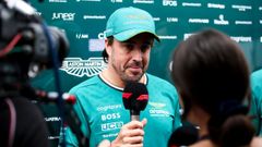 Fernando Alonso.Fernando Alonso, piloto de Aston Martin