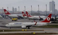 Aviones de Turkish Airlines en Estambul, aeropuerto que estar� conectado con Lavacolla.