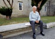 Lord David Owen, en el hotel monumento del Convento de San Francisco de Santiago.