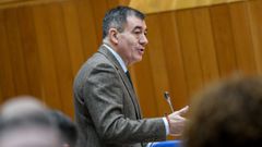 El conselleiro de Educación, Ciencia, Universidades y FP, Román Rodríguez.