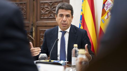 Carlos Mazn, presidente de la Comunidad Valenciana.