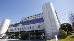 Hay 10 pacientes con covid en la uci del hospital Montecelo en Pontevedra