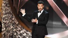 El presentador Jimmy Kimmel presenta los �scar por primera vez