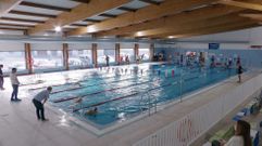 Las primeras pruebas de estos d�as se llevaron a cabo en las pistas de atletismo de A Pinguela y las �ltimas en la piscina climatizada