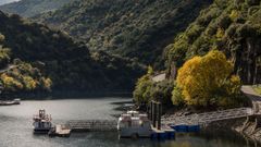 En el embarcadero de Ponte do Sil, en Monforte, se ofrecieron cinco recorridos al d�a durante el mes pasado